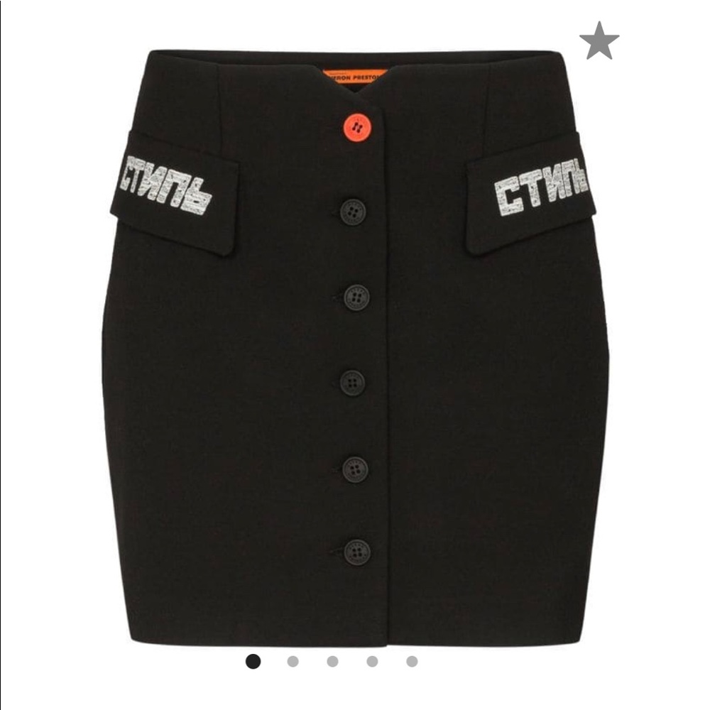 HERON PRESTON MINI SKIRT